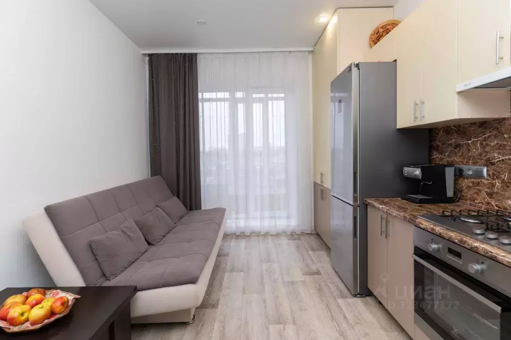 1-к кв. Ульяновская область, Ульяновск ул. Олега Кошевого, 99 (38.9 м) - Фото 1