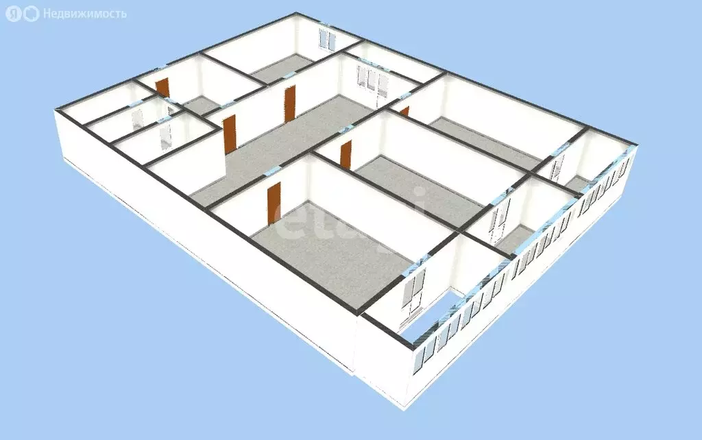 1к в -комнатной квартире (11.7 м) - Фото 2