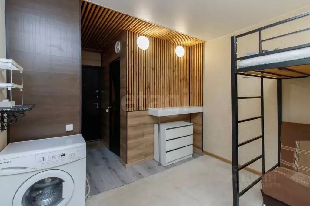 Студия Тюменская область, Тюмень ул. 30 лет Победы, 76 (15.9 м) - Фото 1