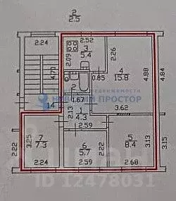 4-к кв. Санкт-Петербург ул. Лени Голикова, 37К4 (49.4 м) - Фото 1