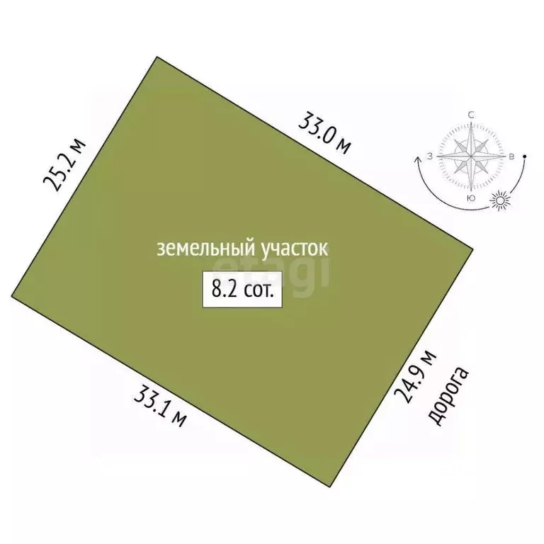 Участок в Башкортостан, Бирск ул. Фатхинурова (8.21 сот.) - Фото 1