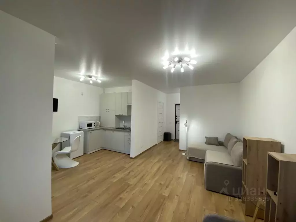 Студия Калининградская область, Зеленоградск ул. Римская, 3А (31.8 м) - Фото 1