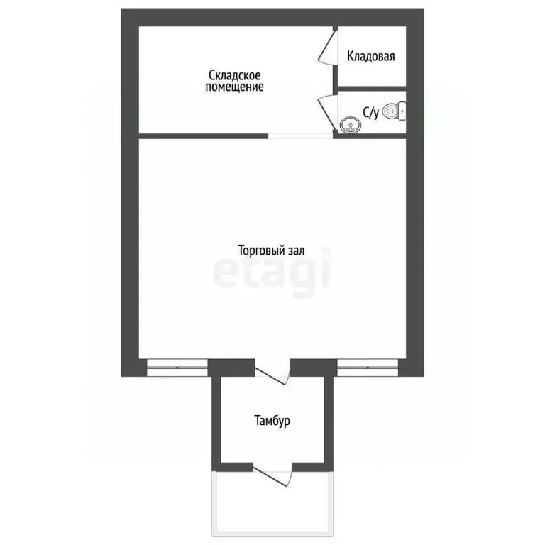 Торговая площадь в Мордовия, Лямбирский район, с. Атемар Центральная ... - Фото 2