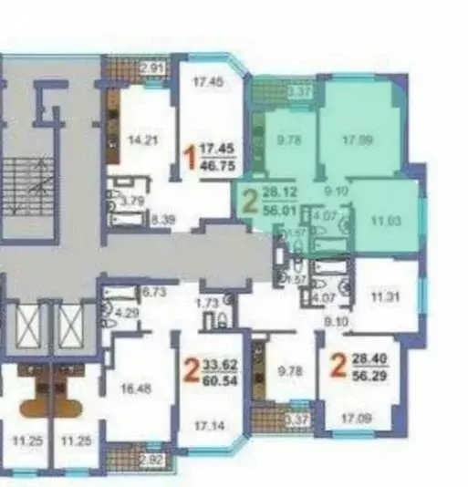 2-комнатная квартира: Саратов, улица имени Академика О.К. Антонова, 24 ... - Фото 1