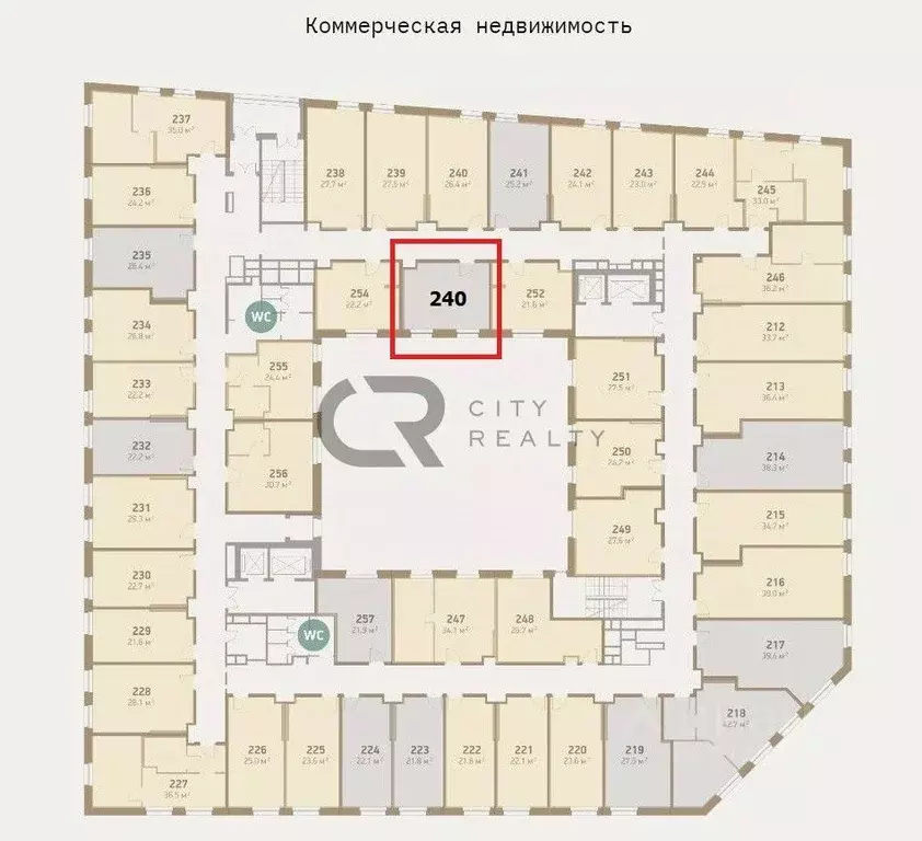 Офис в Санкт-Петербург Херсонский проезд, 6 (24 м) - Фото 1
