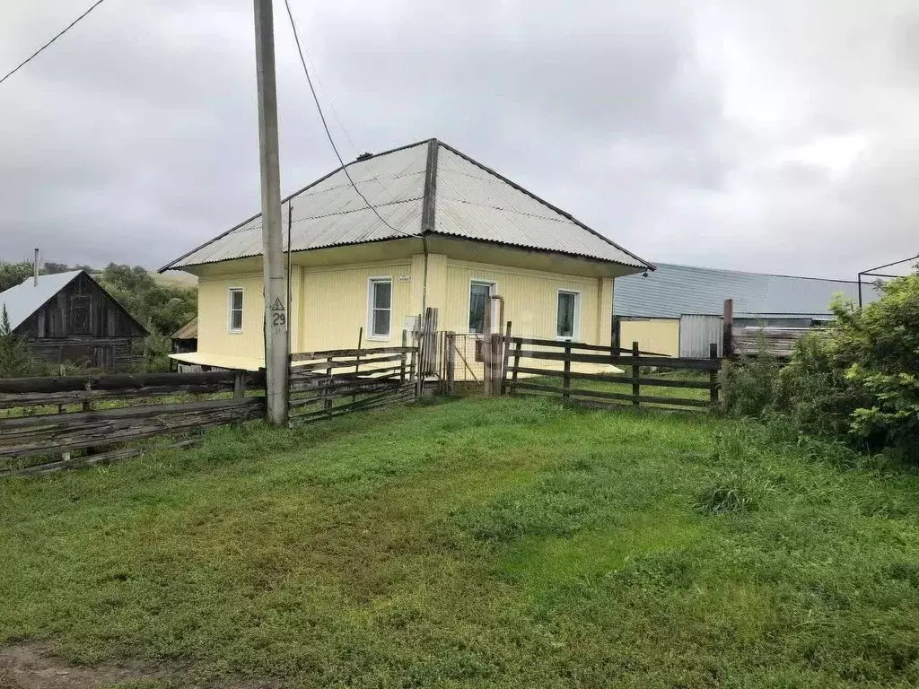 Дом в Алтайский край, Калманский район, с. Шадрино Луговая ул., 31 (84 ... - Фото 1