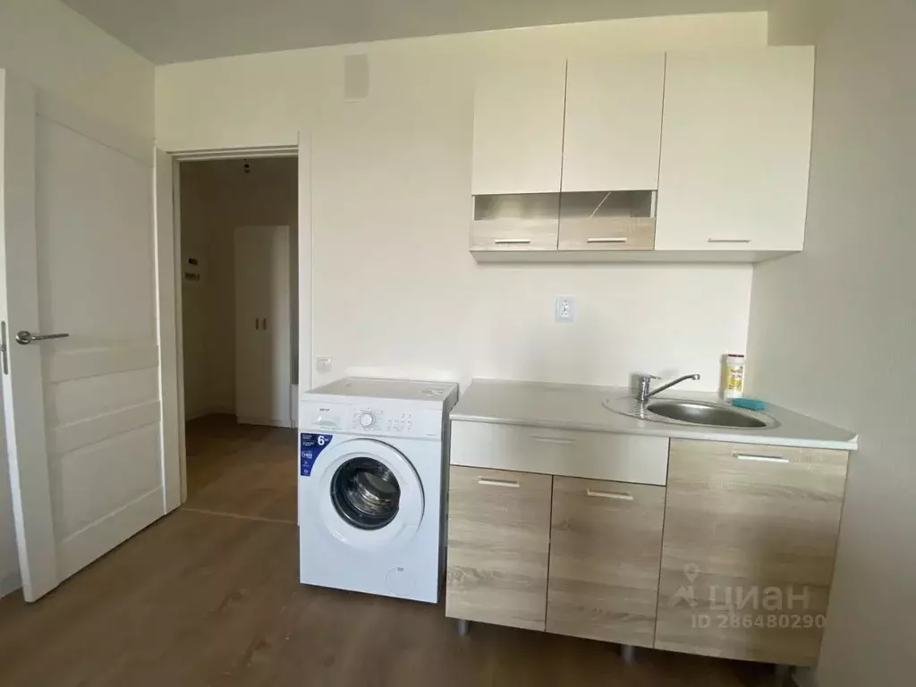 Студия Ленинградская область, Мурино Всеволожский район, просп. ... - Фото 1