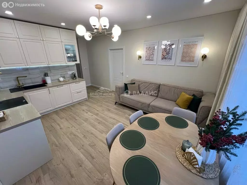 3-комнатная квартира: Северодвинск, улица Ломоносова, 85к2 (67 м) - Фото 2