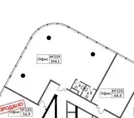 Офис в Москва Ходынский бул., 4/1 (194 м) - Фото 1