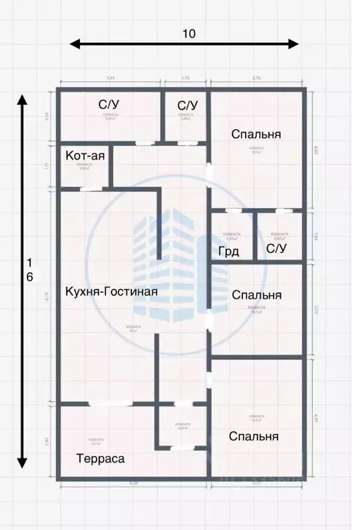 Дом в Ставропольский край, Ессентуки ул. Весенняя (150 м) - Фото 2