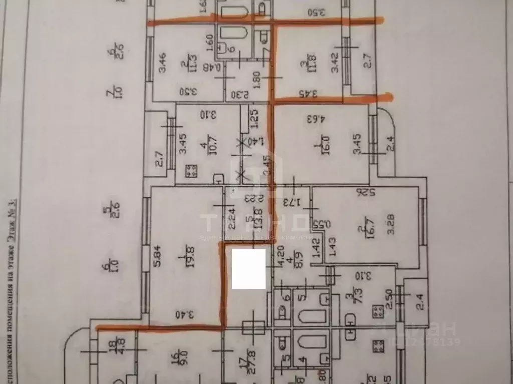 3-к кв. Санкт-Петербург Выборгское ш., 31 (71.0 м) - Фото 1