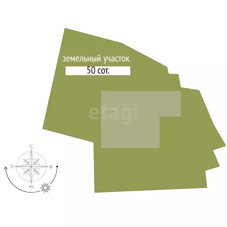 Дом в село Верх-Озёрное, Зелёная улица (100 м) - Фото 1