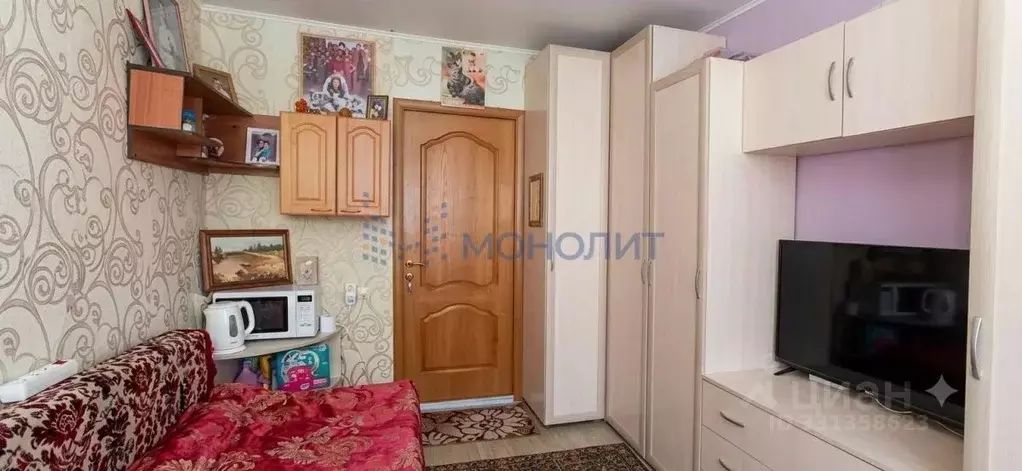 Комната Нижегородская область, Нижний Новгород Витебская ул., 54 (12.2 ... - Фото 2