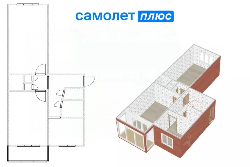 2-к кв. Кемеровская область, Кемерово ул. Сибиряков-Гвардейцев, 8 ... - Фото 2