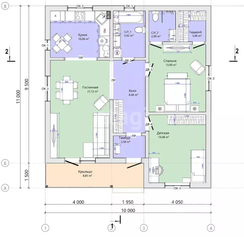 Дом в Хабаровский край, Хабаровский район, Тополевское с/пос, с. ... - Фото 2