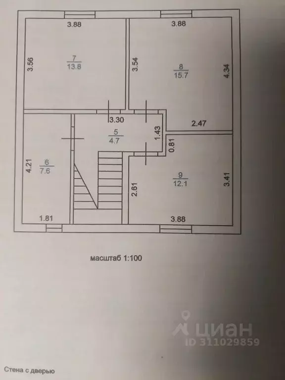 Дом в Вологодская область, Череповец ул. Жасминовая (112 м) - Фото 1