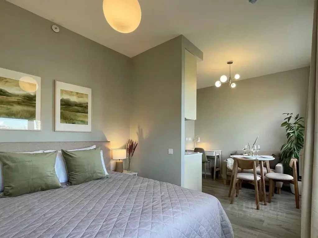 Студия Санкт-Петербург Витебский просп., 99к1 (28.0 м) - Фото 1