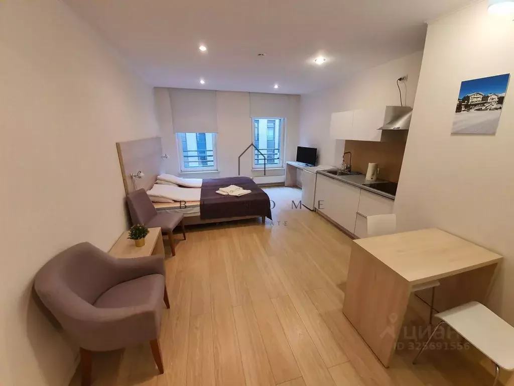 Студия Санкт-Петербург ул. Академика Павлова, 7 (27.0 м) - Фото 0