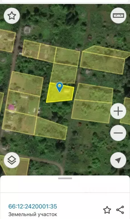 Участок в Свердловская область, Каменский муниципальный округ, Бытовик ... - Фото 1