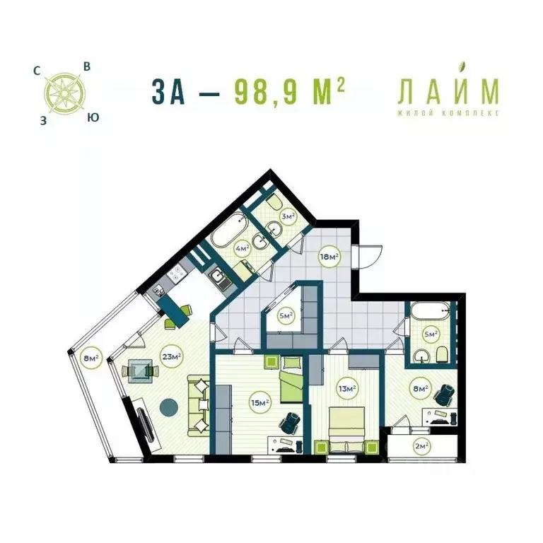 4-к кв. Приморский край, Владивосток Бам мкр,  (92.8 м) - Фото 0