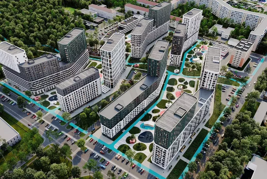 1-к. квартира, 35,9 м, 5/10 эт. - Фото 0