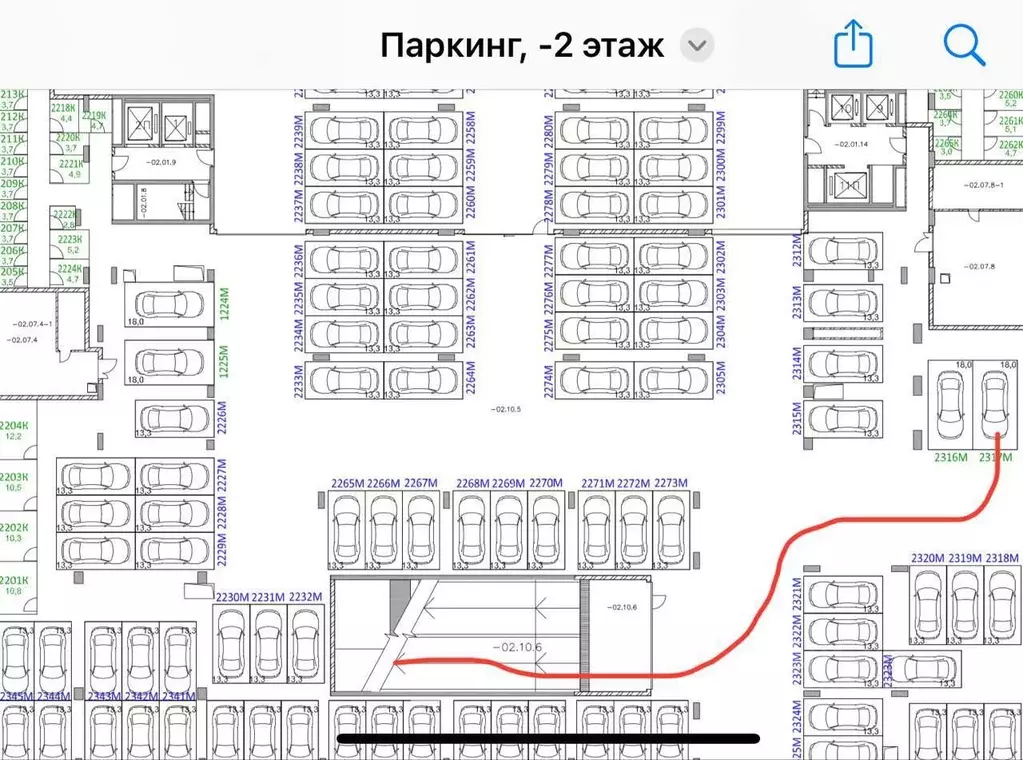 Гараж в Москва ул. Янковского, 1к2 (18 м) - Фото 1