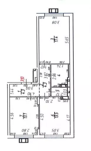 2-к кв. Московская область, Домодедово городской округ, с. Ям ул. ... - Фото 2