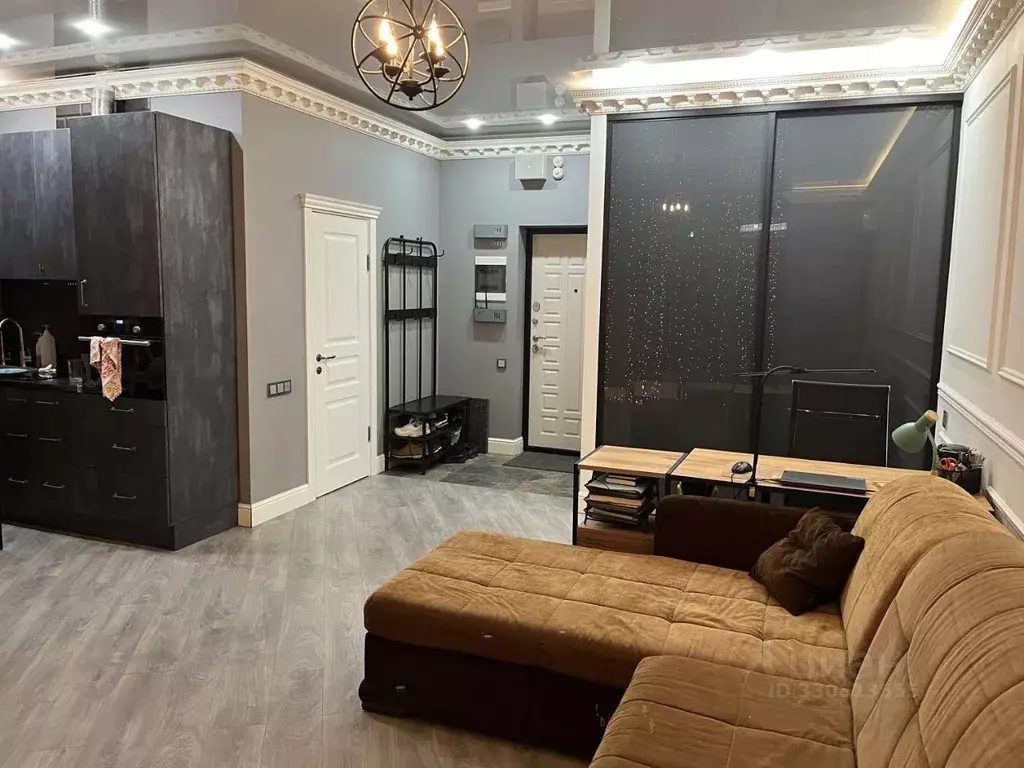 Студия Москва Береговой проезд, 5к1 (45.0 м) - Фото 1