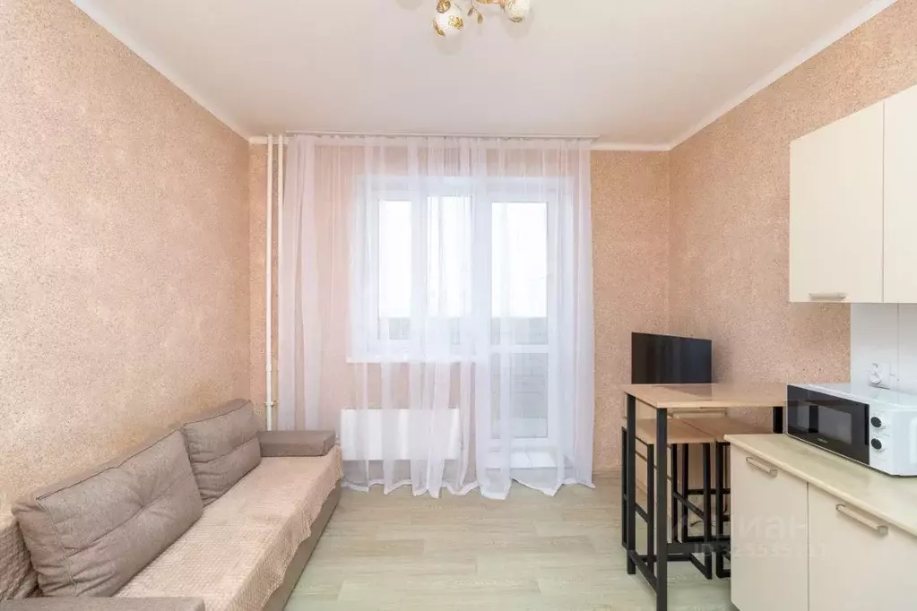 Студия Тюменская область, Тюмень ул. Верхнетарманская, 5 (19.7 м) - Фото 2