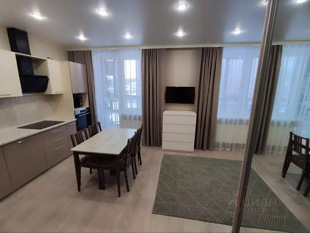1-к кв. Татарстан, Казань ул. Родины, 24Б (38.1 м) - Фото 1
