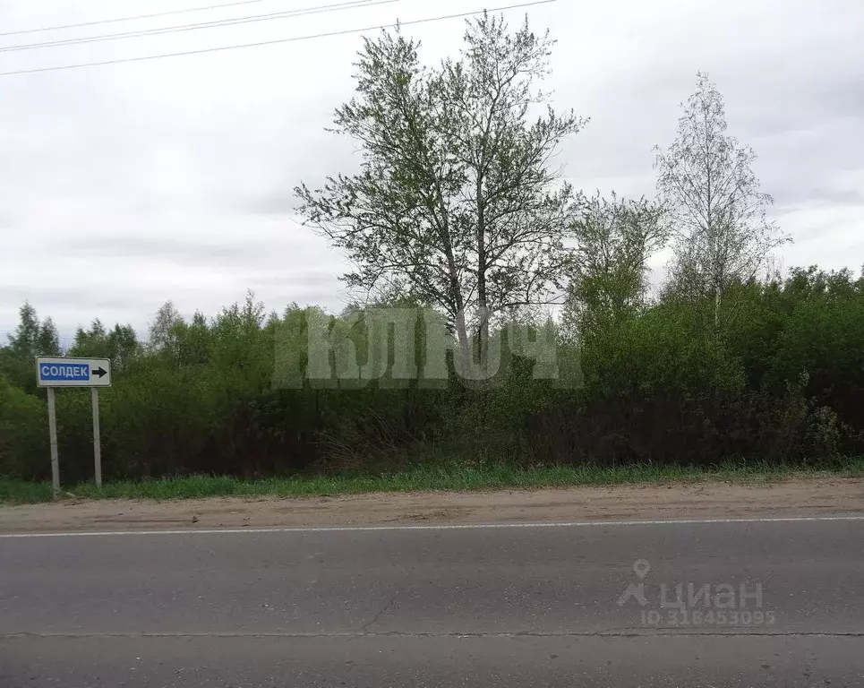 Участок в Вологодская область, Сокол ул. Станция Сухона (14.0 сот.) - Фото 0