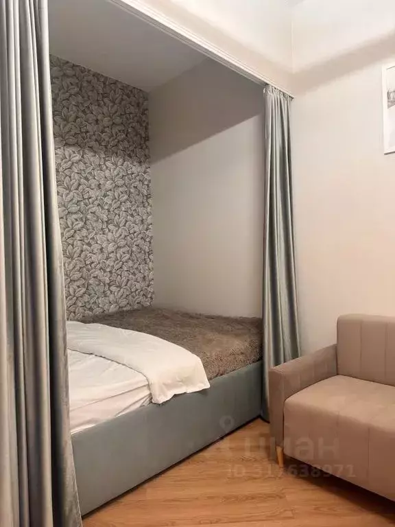 Студия Санкт-Петербург Тележная ул., 21 (30.0 м) - Фото 1
