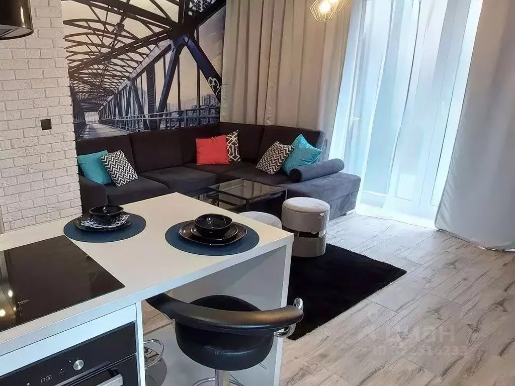 Студия Краснодарский край, Краснодар ул. Западный обход, 39/2к6 (24.5 ... - Фото 1