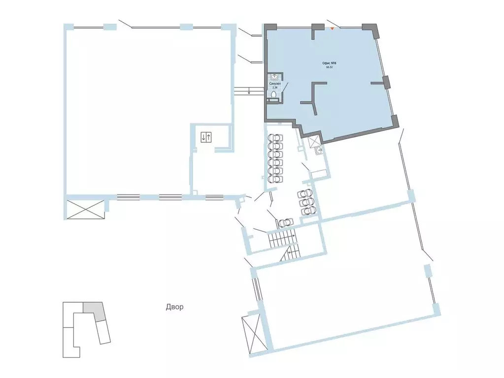 Помещение свободного назначения в Ульяновская область, Ульяновск ул. ... - Фото 1