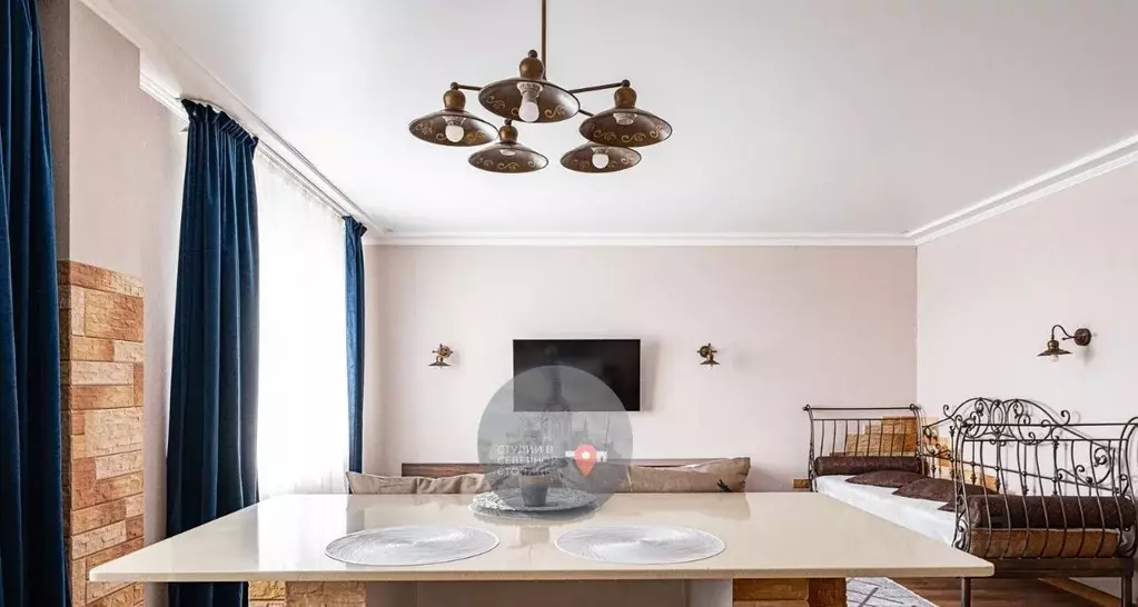 Студия Санкт-Петербург Поварской пер., 10 (32.2 м) - Фото 1