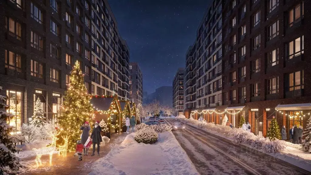 Студия Москва Родные кварталы жилой комплекс (20.6 м) - Фото 1