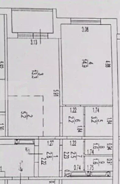 1-к кв. Алтайский край, Барнаул ул. Имени В.Т. Христенко, 7 (49.1 м) - Фото 1