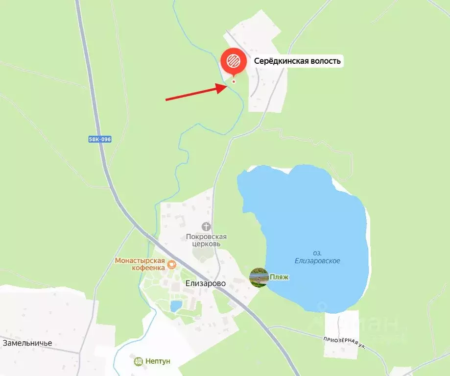 Участок в Псковская область, Псковский район, Середкинская волость, ... - Фото 2