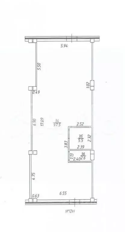 Помещение свободного назначения в Татарстан, Набережные Челны ул. ... - Фото 2