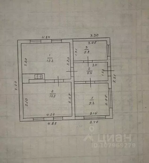 Дом в Краснодарский край, Абинск Коллективная ул. (45 м) - Фото 2