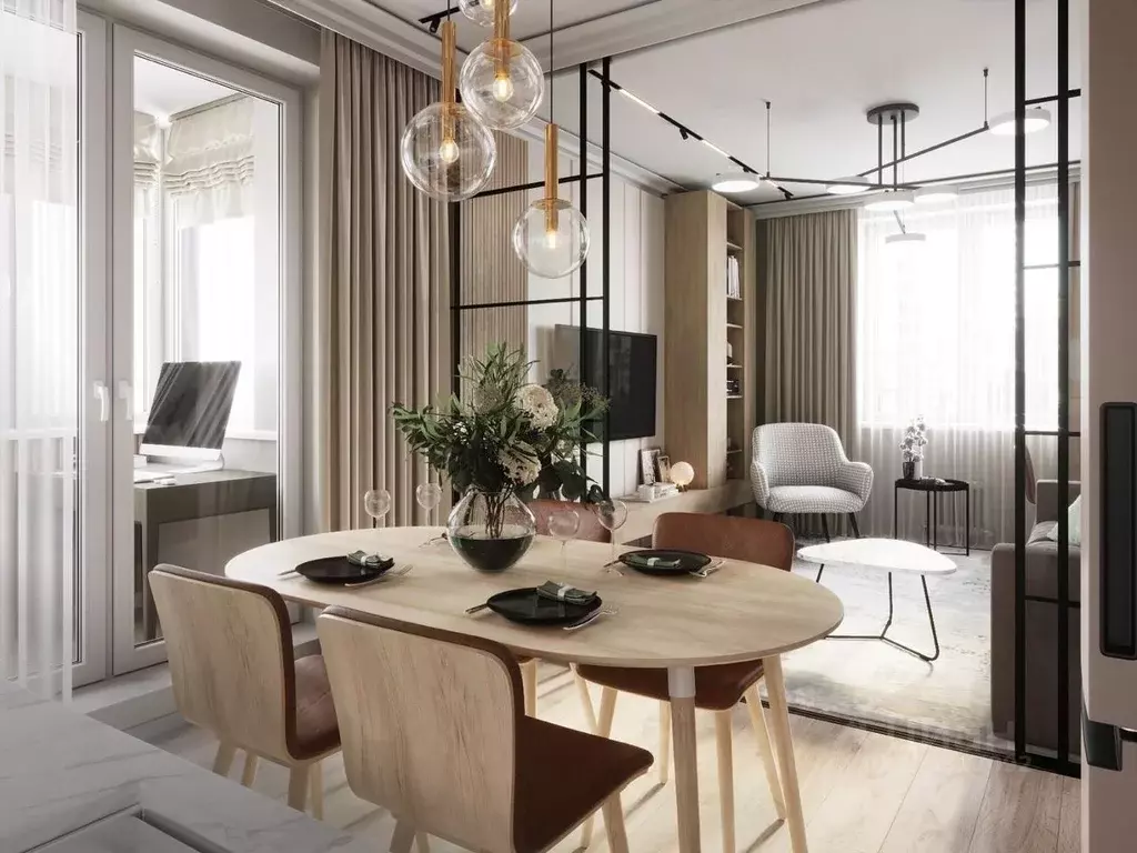 3-к кв. Тульская область, Тула ул. Сурикова, 22к2 (67.7 м) - Фото 1