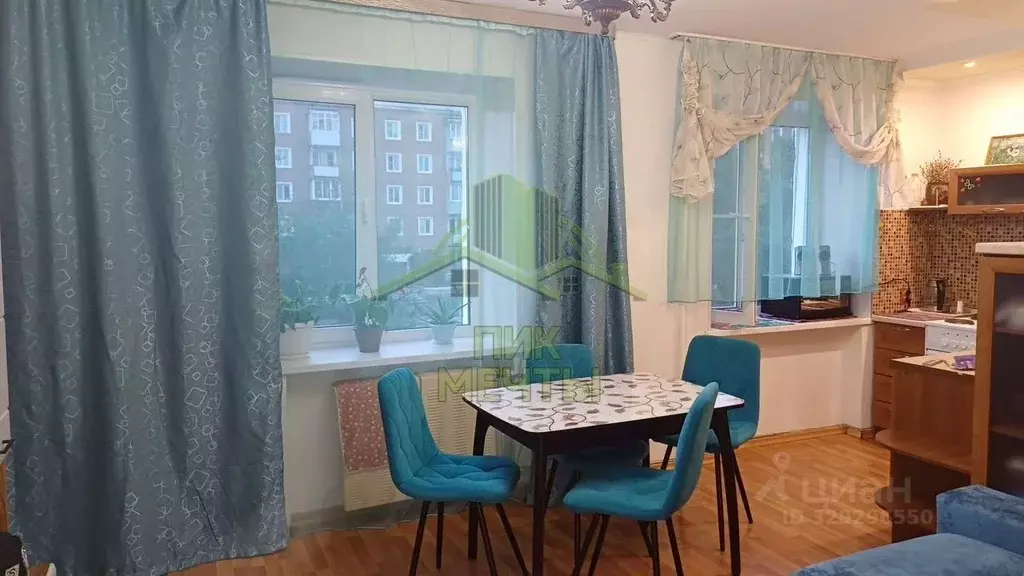 3-к кв. Бурятия, Улан-Удэ Октябрьская ул., 45 (65.4 м) - Фото 2