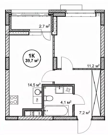1-к кв. Нижегородская область, Нижний Новгород пос. Cовхоза Цветы,  ... - Фото 1