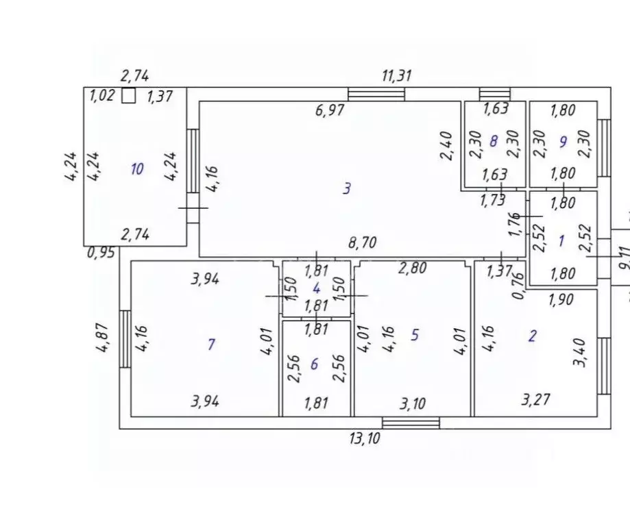 Дом в Свердловская область, Полевской муниципальный округ, с. ... - Фото 2