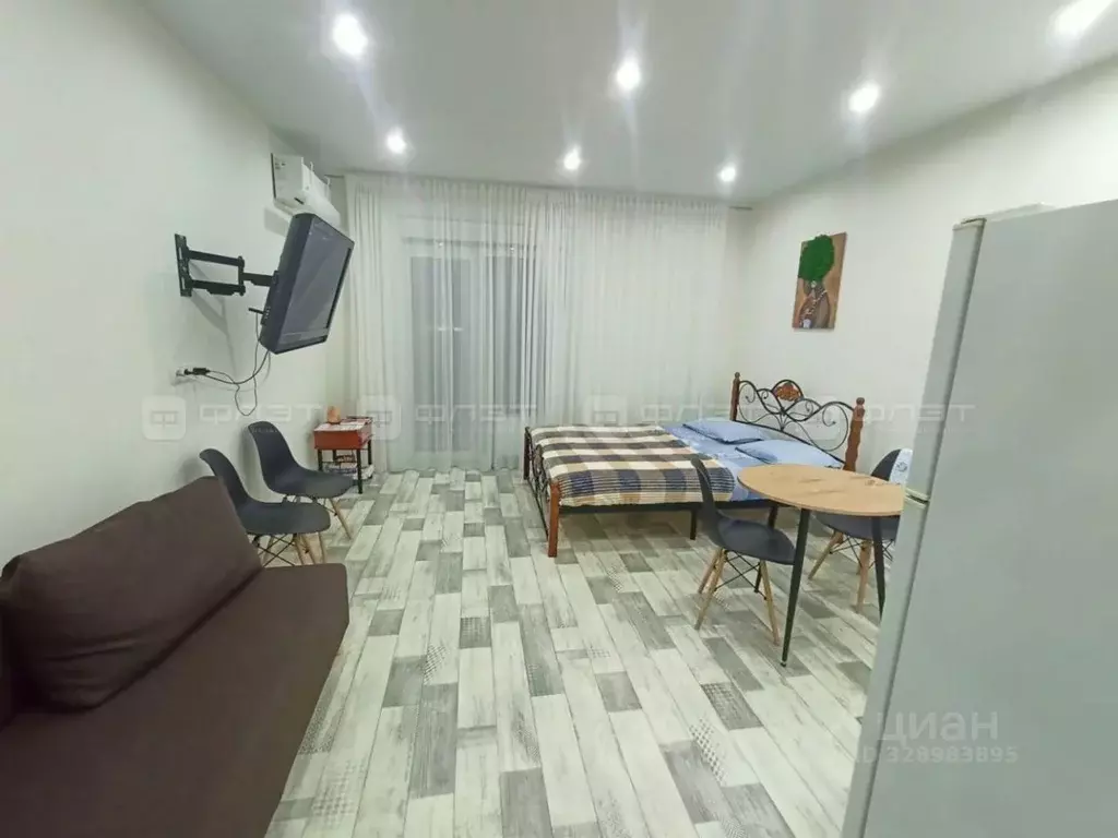 1-к кв. Татарстан, Казань ул. Аделя Кутуя, 110Е (29.6 м) - Фото 2