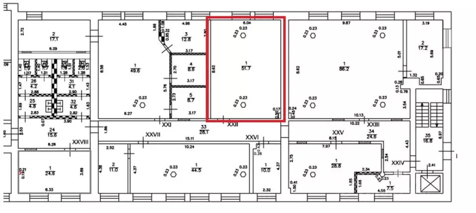 Помещение свободного назначения в Москва Холодильный пер., 3к1с2 (58 ... - Фото 2