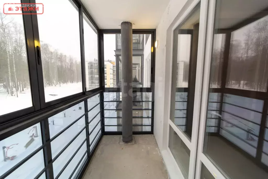 3-комнатная квартира: Петрозаводск, улица Самуила Маршака, 10 (57.54 ... - Фото 2