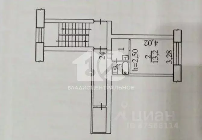 Студия Новосибирская область, Новосибирск ул. Виктора Уса, 15 (19.7 м) - Фото 2