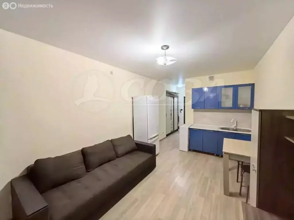Квартира-студия: Тюмень, улица Василия Подшибякина, 21 (22.4 м) - Фото 2
