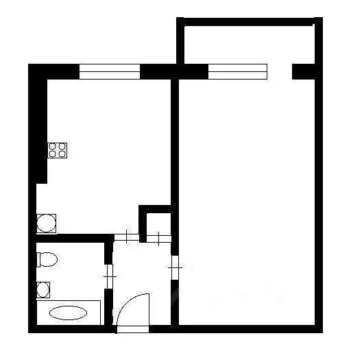 1-к кв. Нижегородская область, Нижний Новгород Мещерское Озеро ... - Фото 2